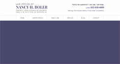 Desktop Screenshot of bolerlaw.com