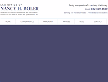 Tablet Screenshot of bolerlaw.com
